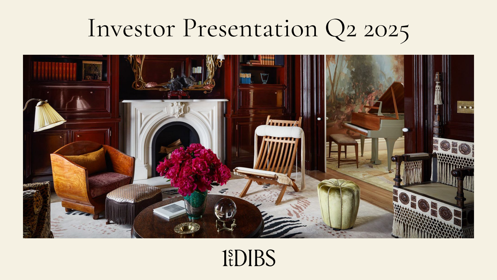 1stdibs.com's Q2 2025 Slide Deck