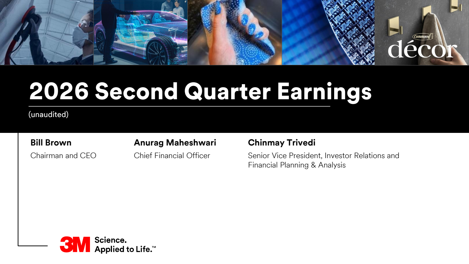 3M's Q2 2026 Slide Deck