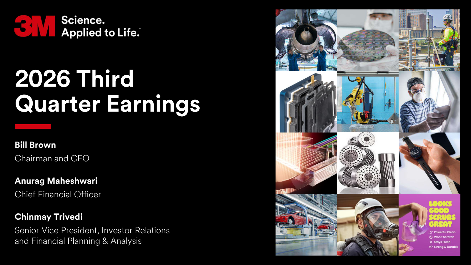 3M's Q3 2026 Slide Deck
