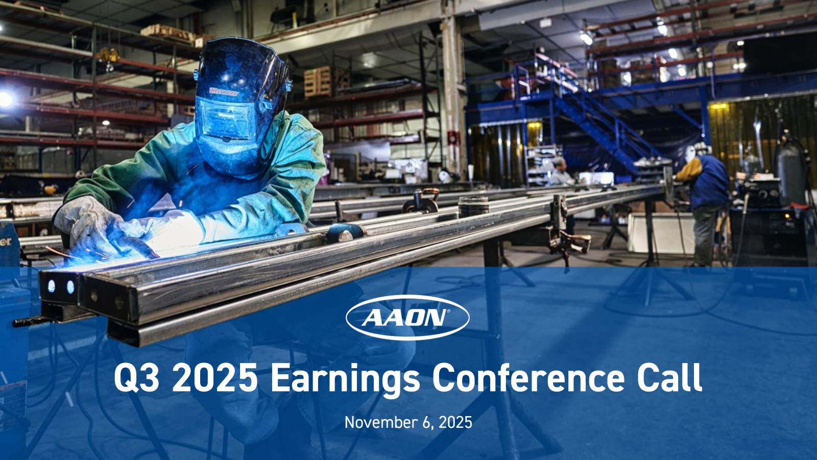 AAON's Q3 2025 Slide Deck
