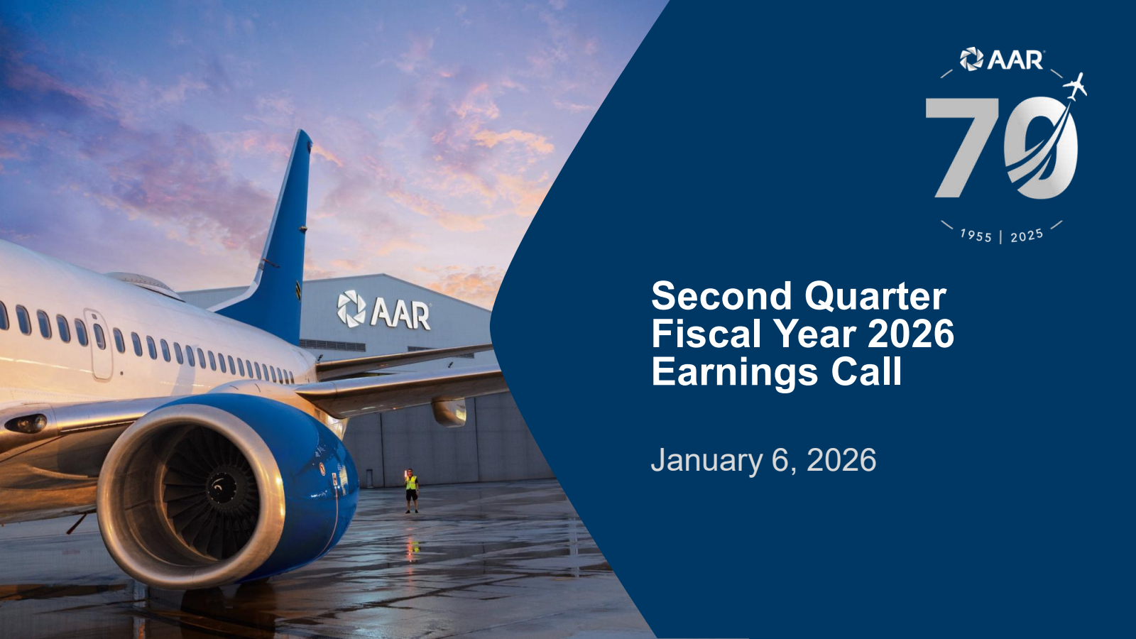 AAR's Q2 2026 Slide Deck