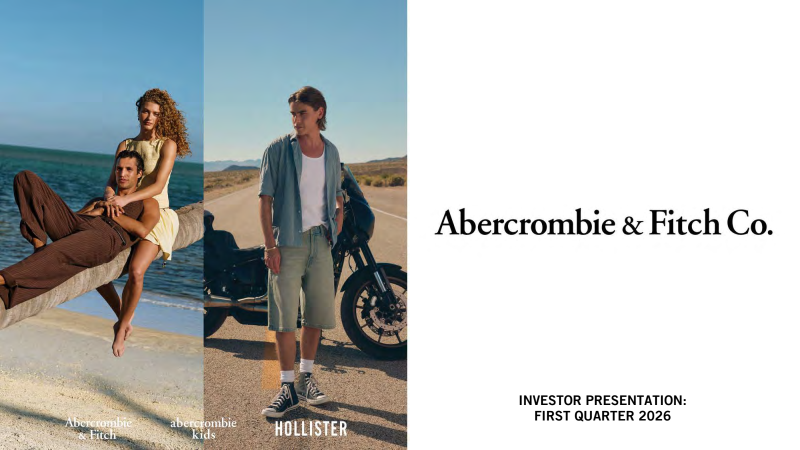 Abercrombie & Fitch's Q1 2027 Slide Deck