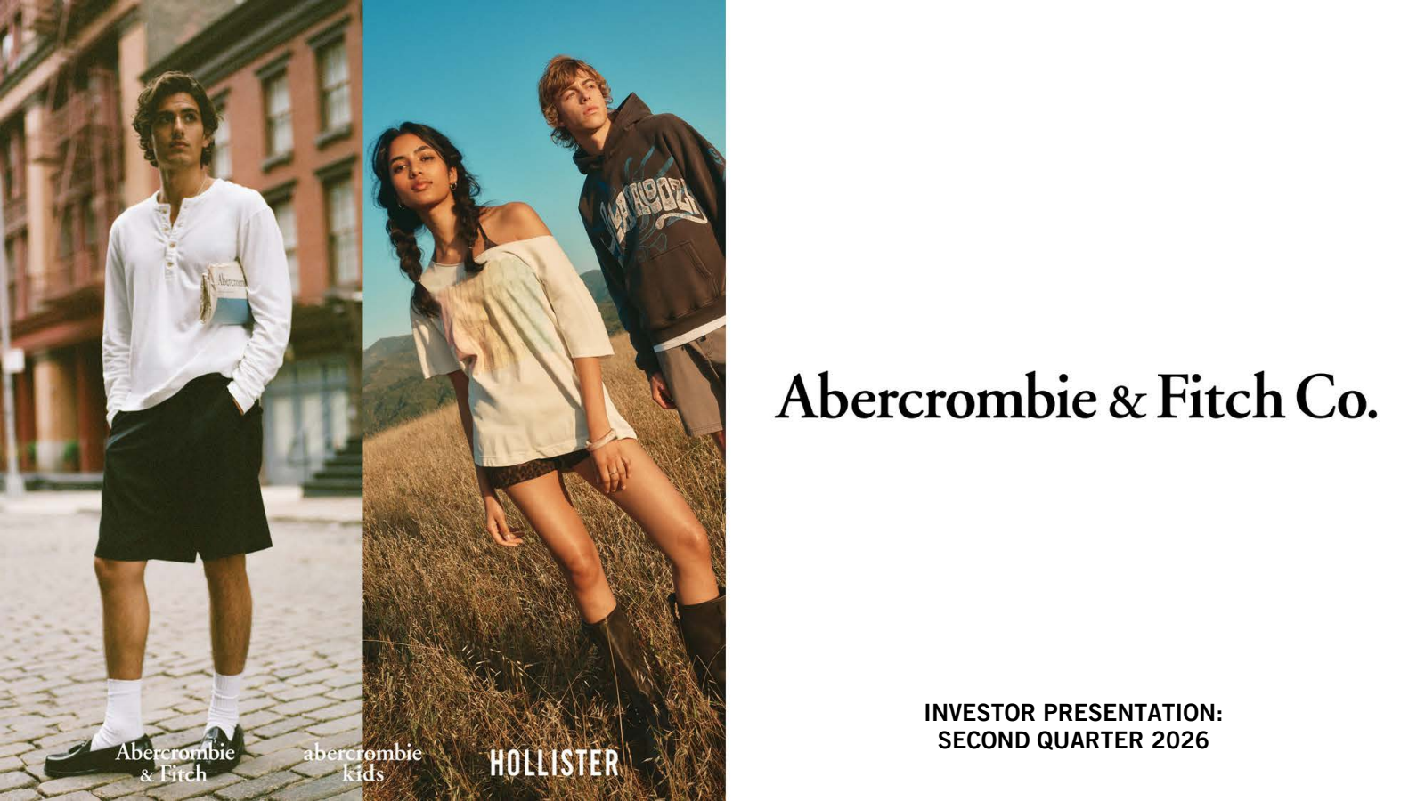 Abercrombie & Fitch's Q2 2027 Slide Deck