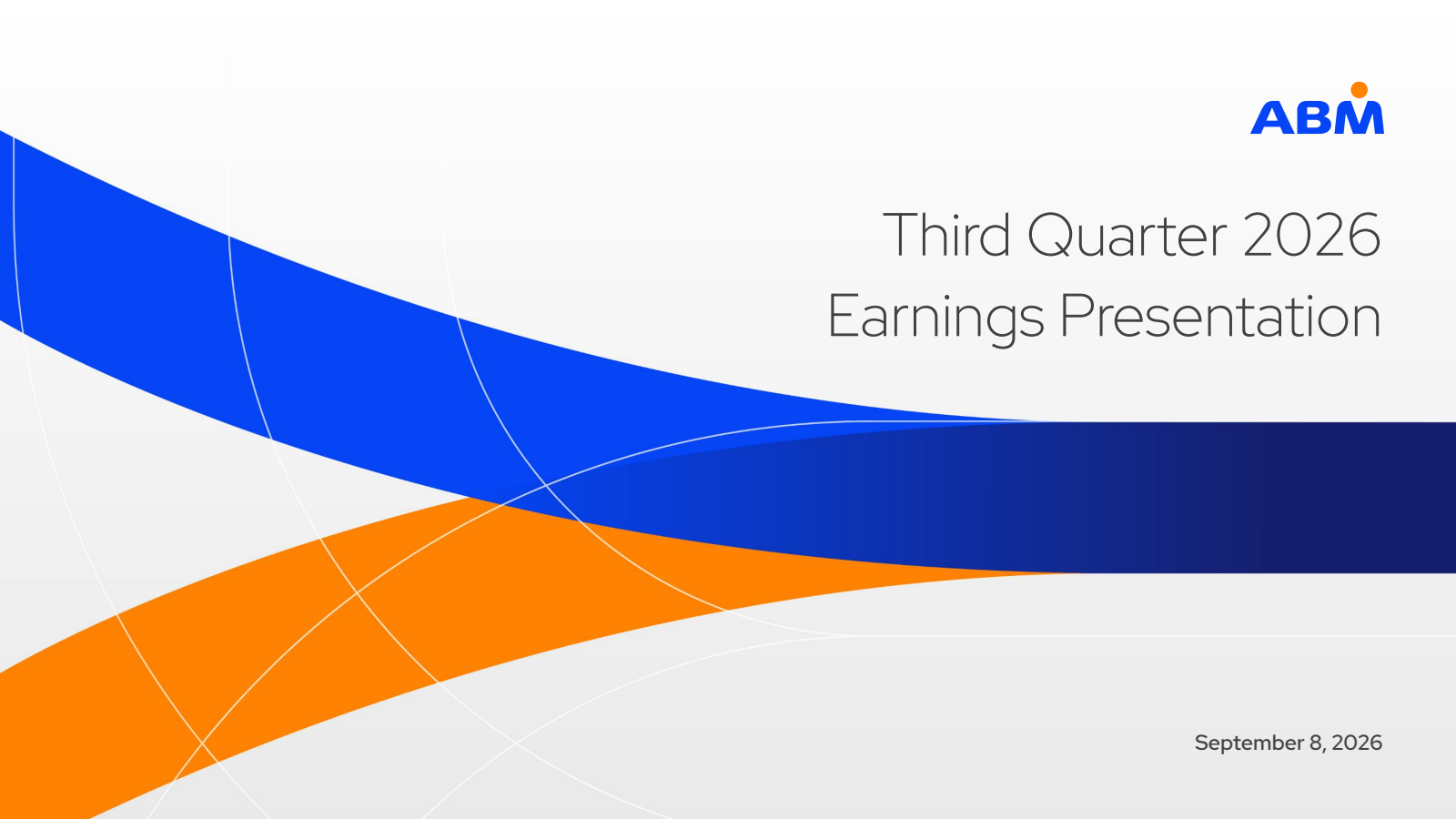ABM Industries' Q3 2026 Slide Deck