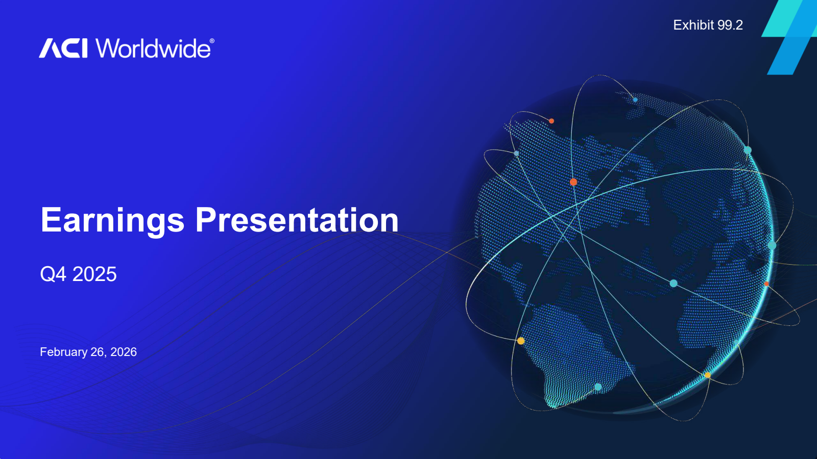 ACI Worldwide's Q4 2025 Slide Deck