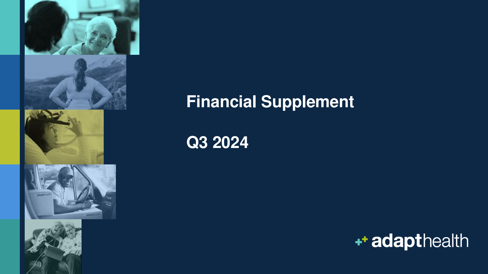 AdaptHealth's Q3 2024 Slide Deck