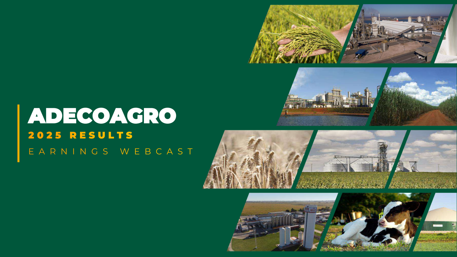 Adecoagro's Q4 2025 Slide Deck