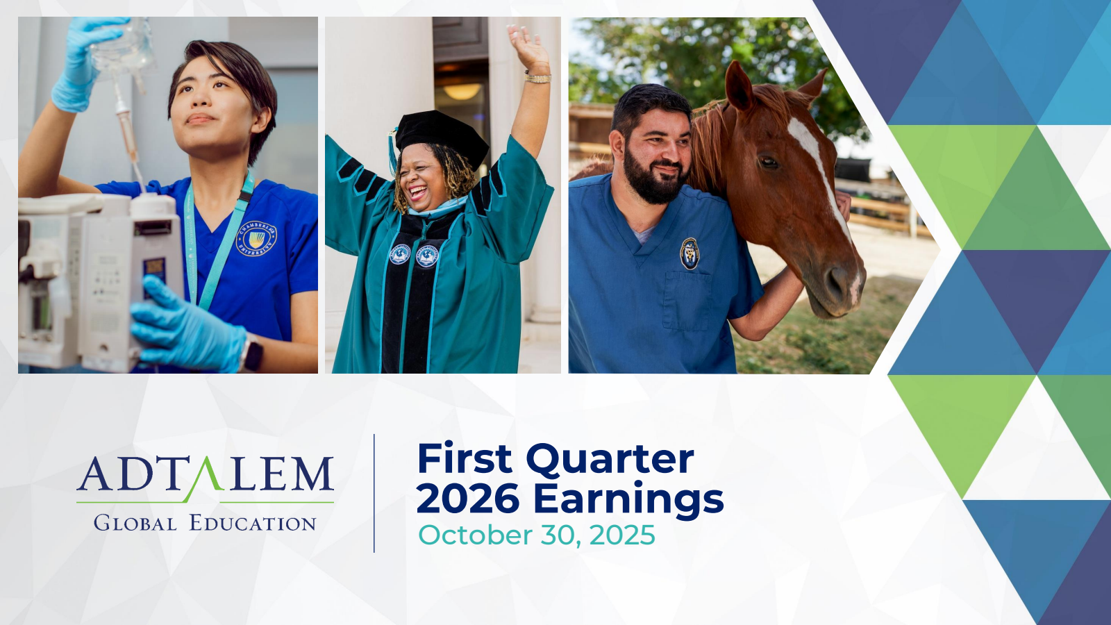 Adtalem Global Education's Q1 2026 Slide Deck