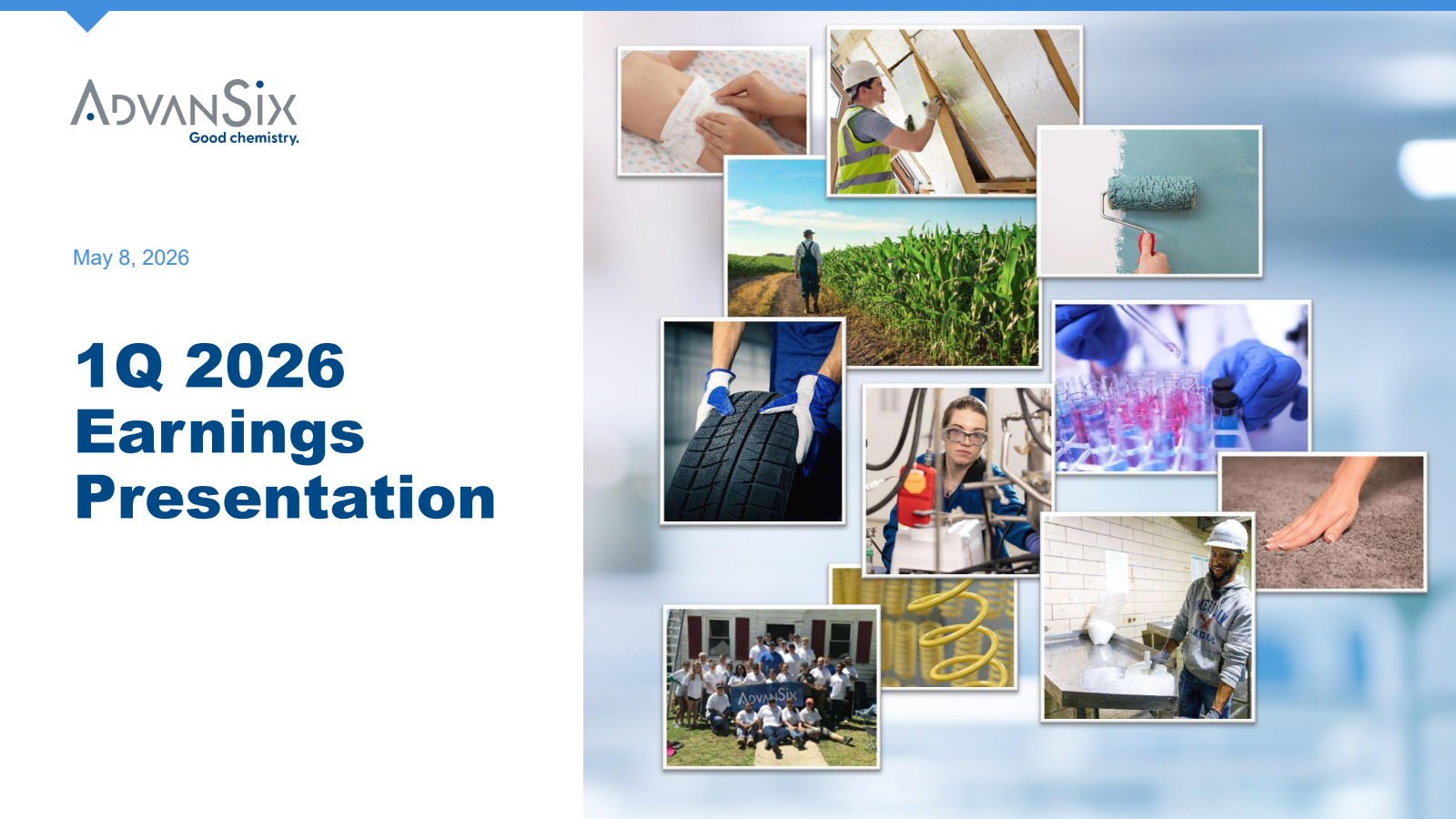 AdvanSix's Q1 2026 Slide Deck