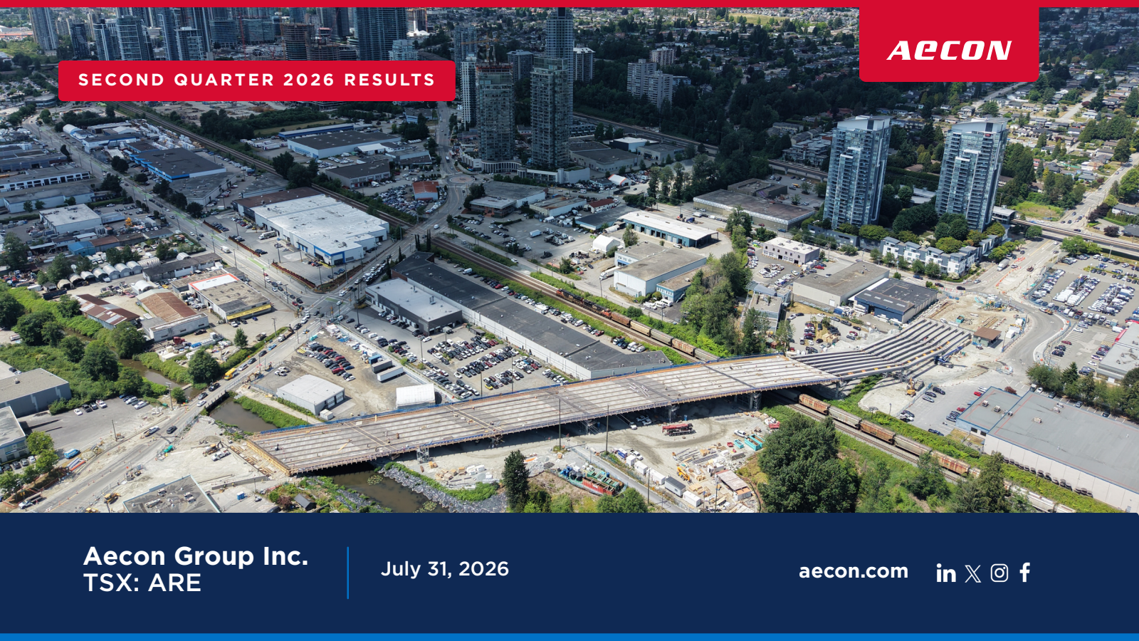 Aecon Group's Q2 2026 Slide Deck