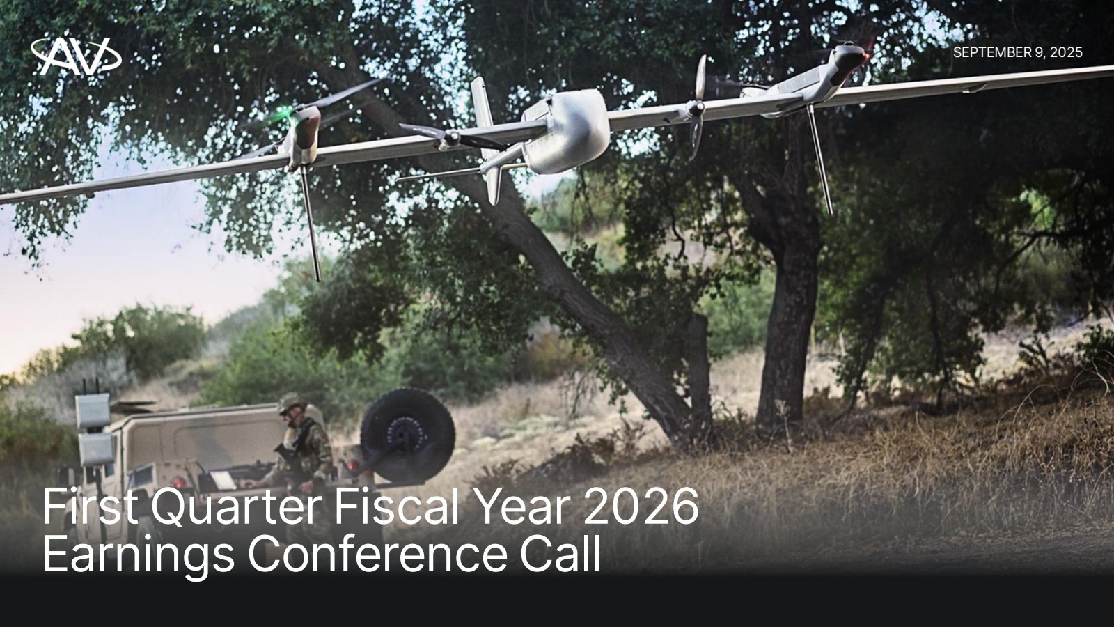 AeroVironment's Q1 2026 Slide Deck