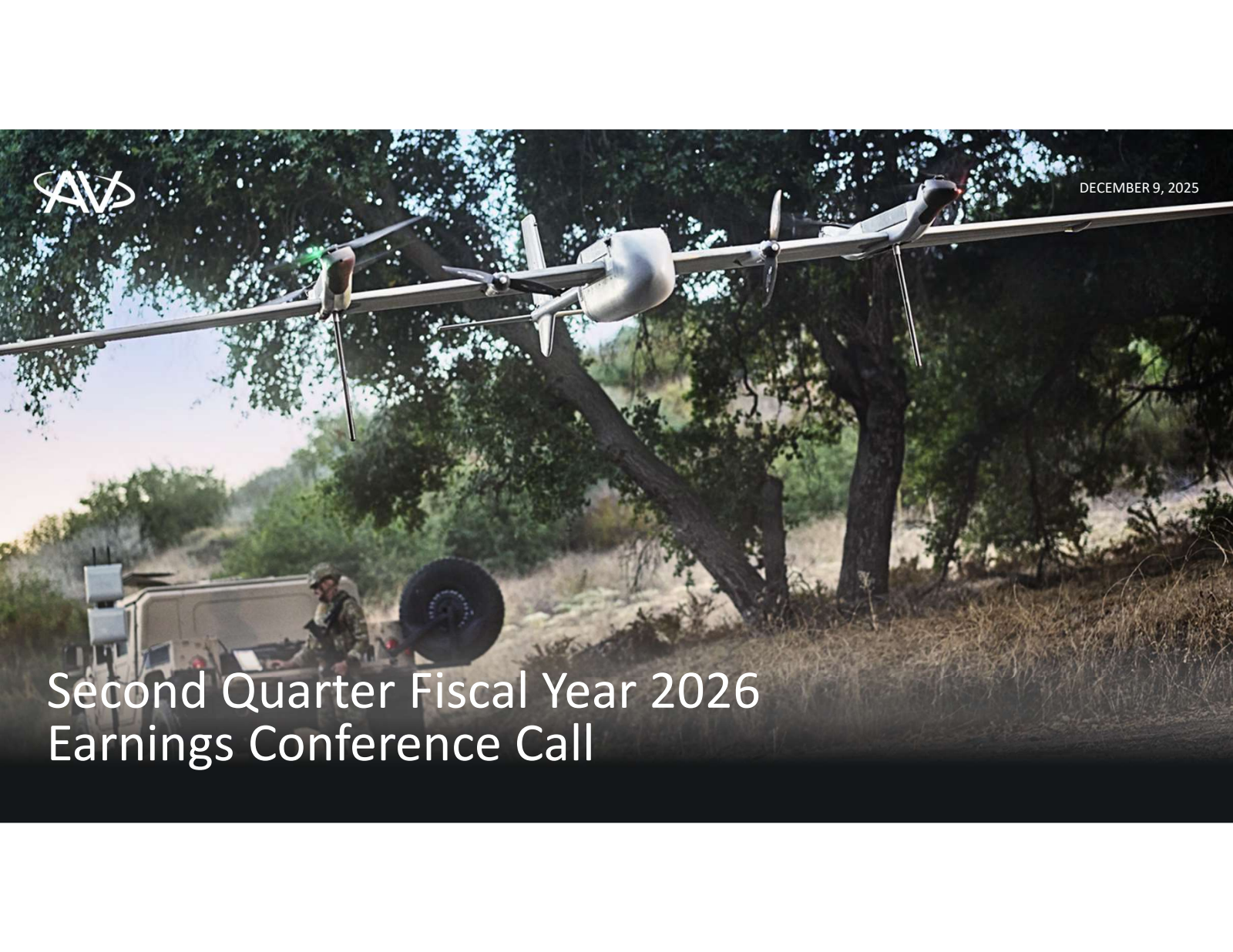 AeroVironment's Q2 2026 Slide Deck