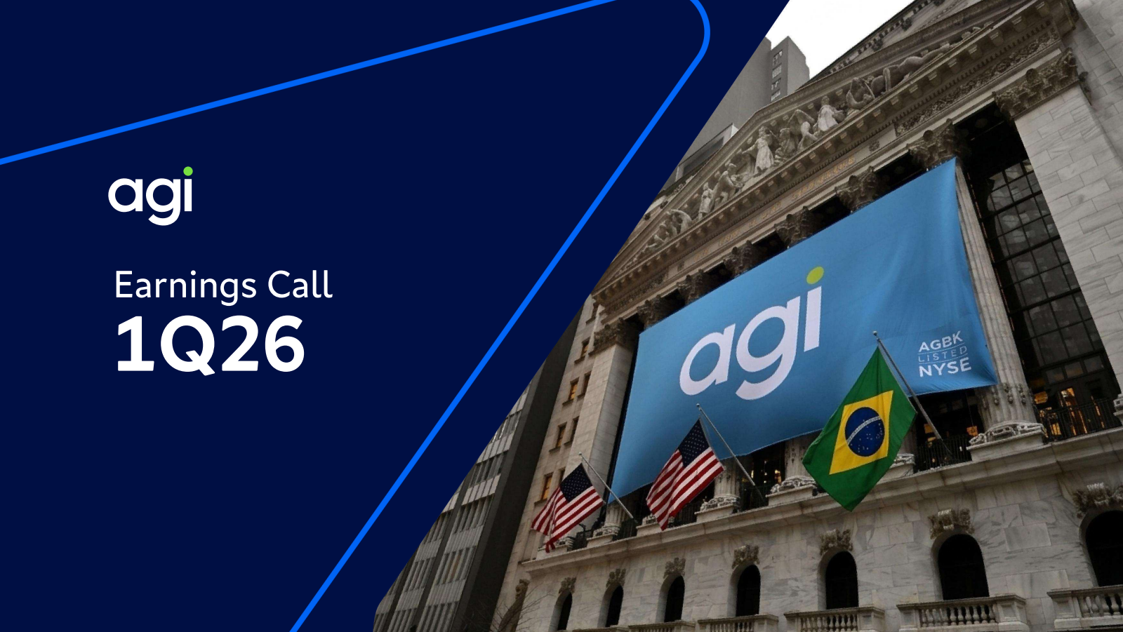 AGI's Q1 2026 Slide Deck