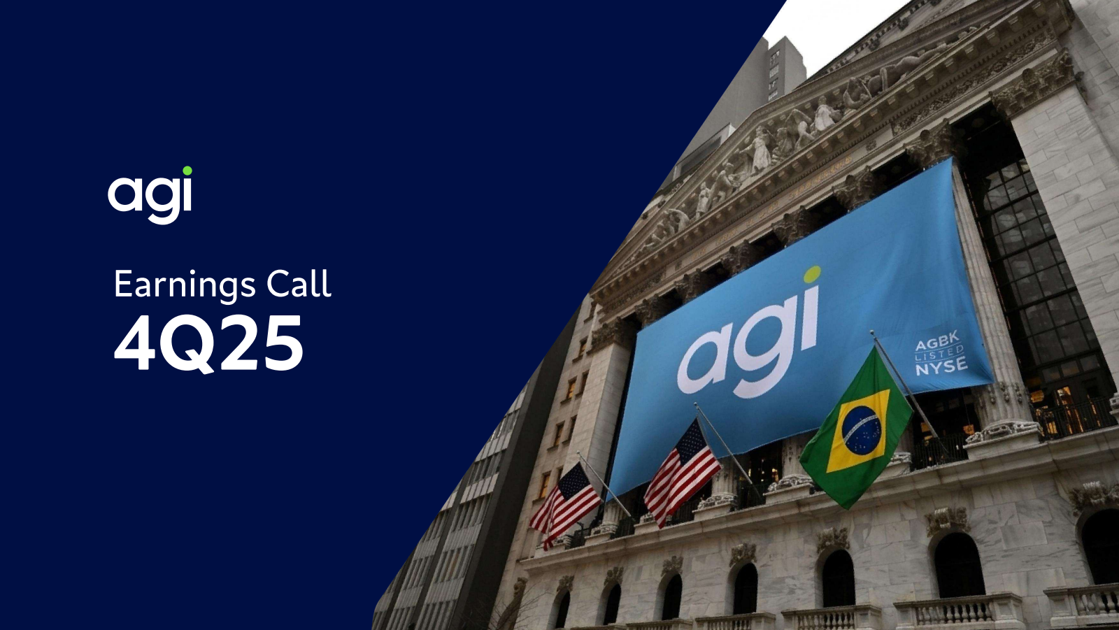 AGI's Q4 2025 Slide Deck