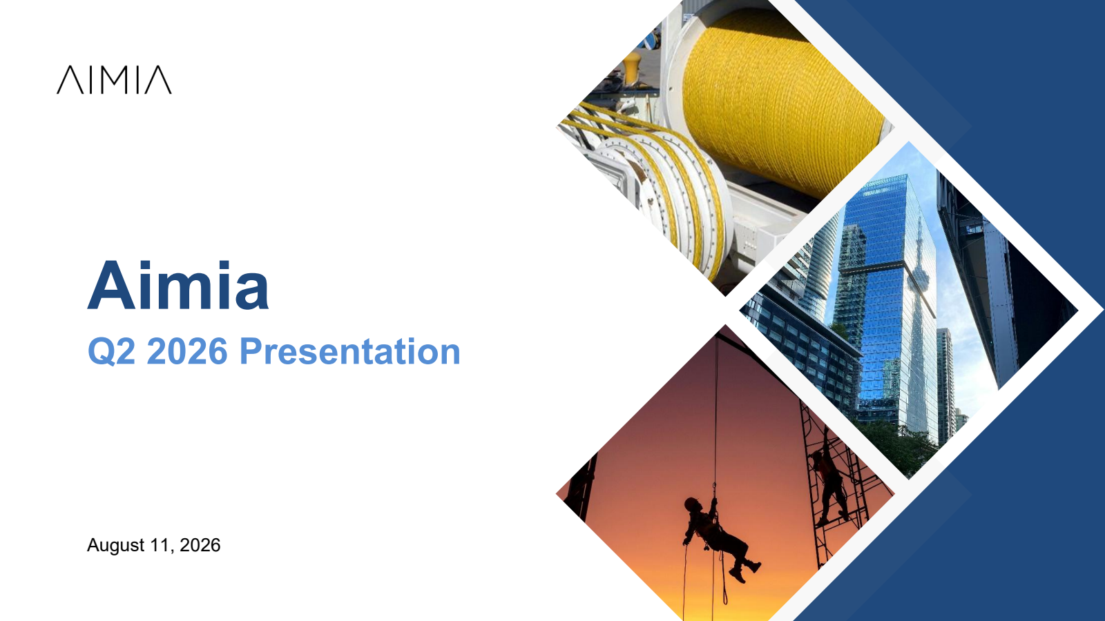 Aimia's Q2 2026 Slide Deck