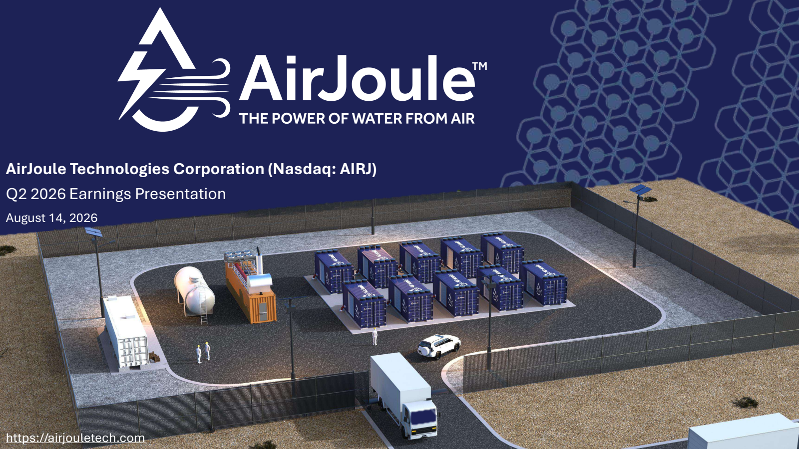 AirJoule Technologies' Q2 2026 Slide Deck