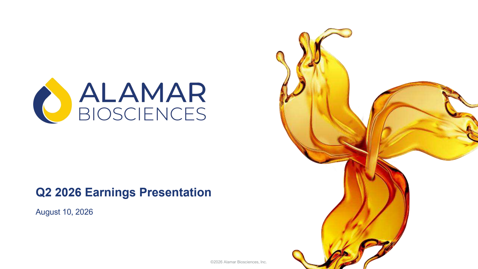 Alamar Biosciences' Q2 2026 Slide Deck