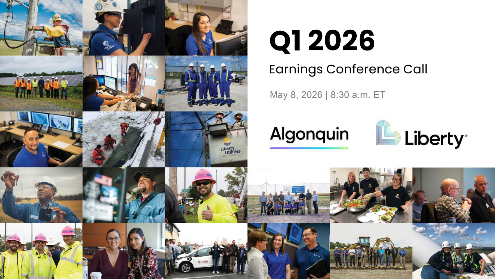 Algonquin Power & Utilities' Q1 2026 Slide Deck