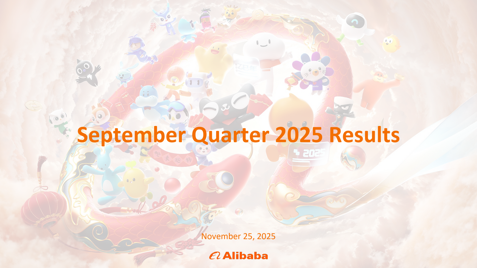 Alibaba Group's Q2 2026 Slide Deck