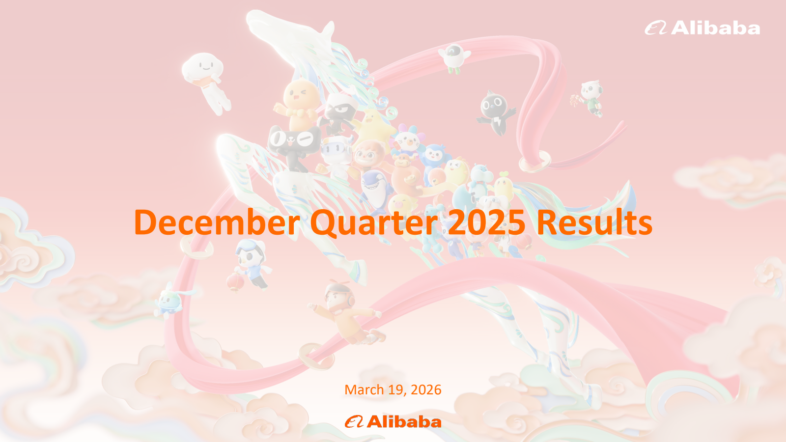 Alibaba Group's Q3 2026 Slide Deck