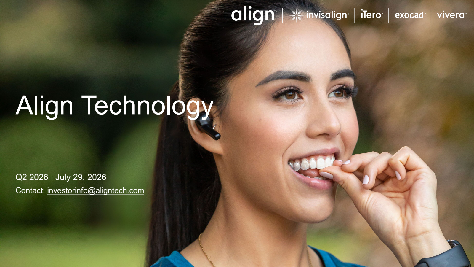 Align Technology's Q2 2026 Slide Deck