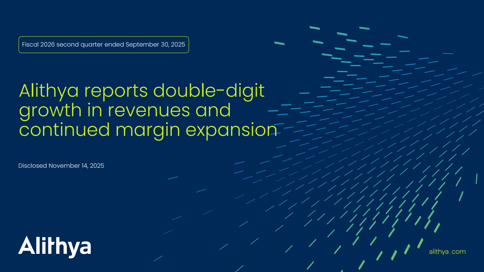 Alithya Group's Q2 2026 Slide Deck