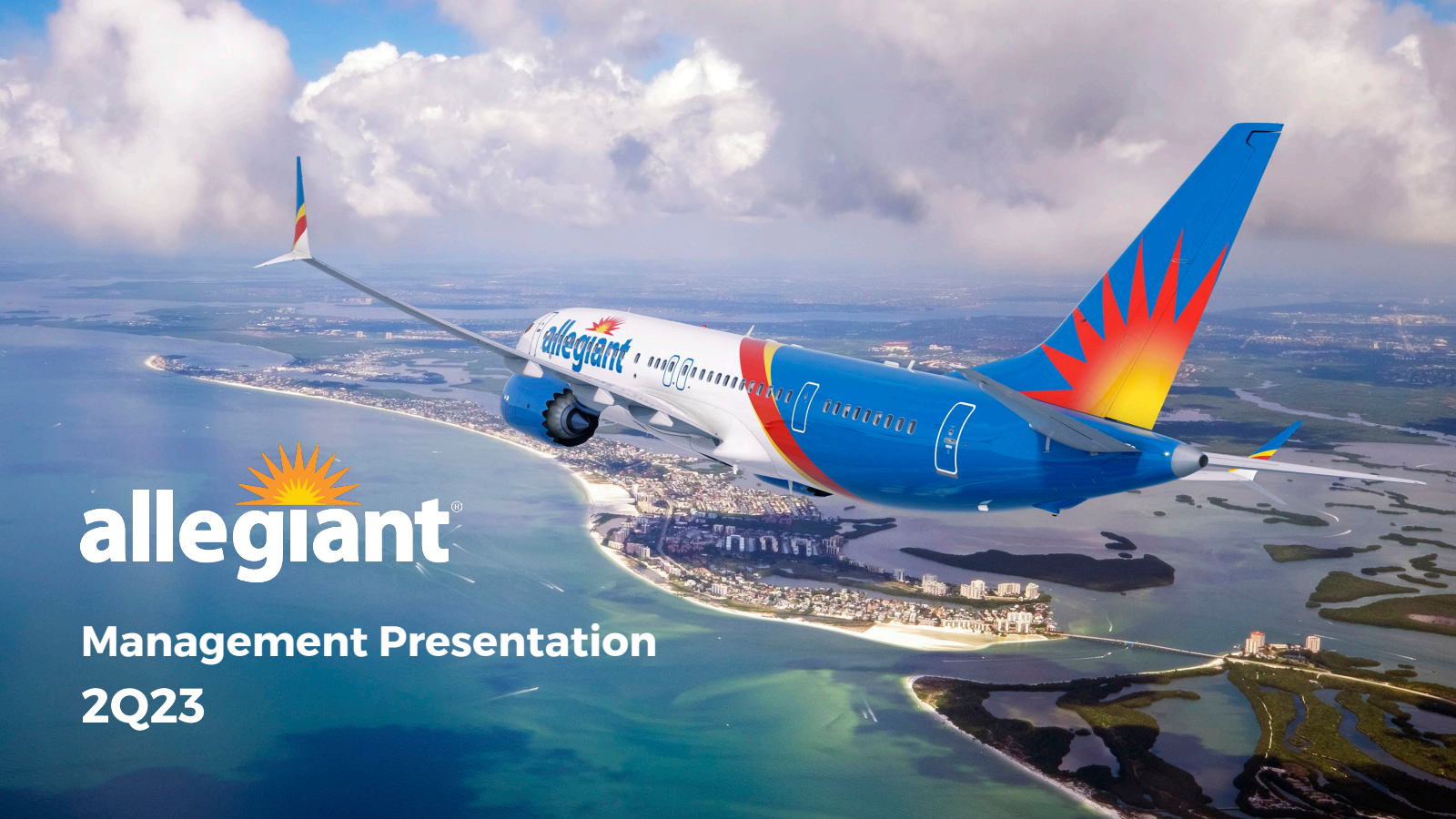 Allegiant Travel's Q2 2023 Slide Deck