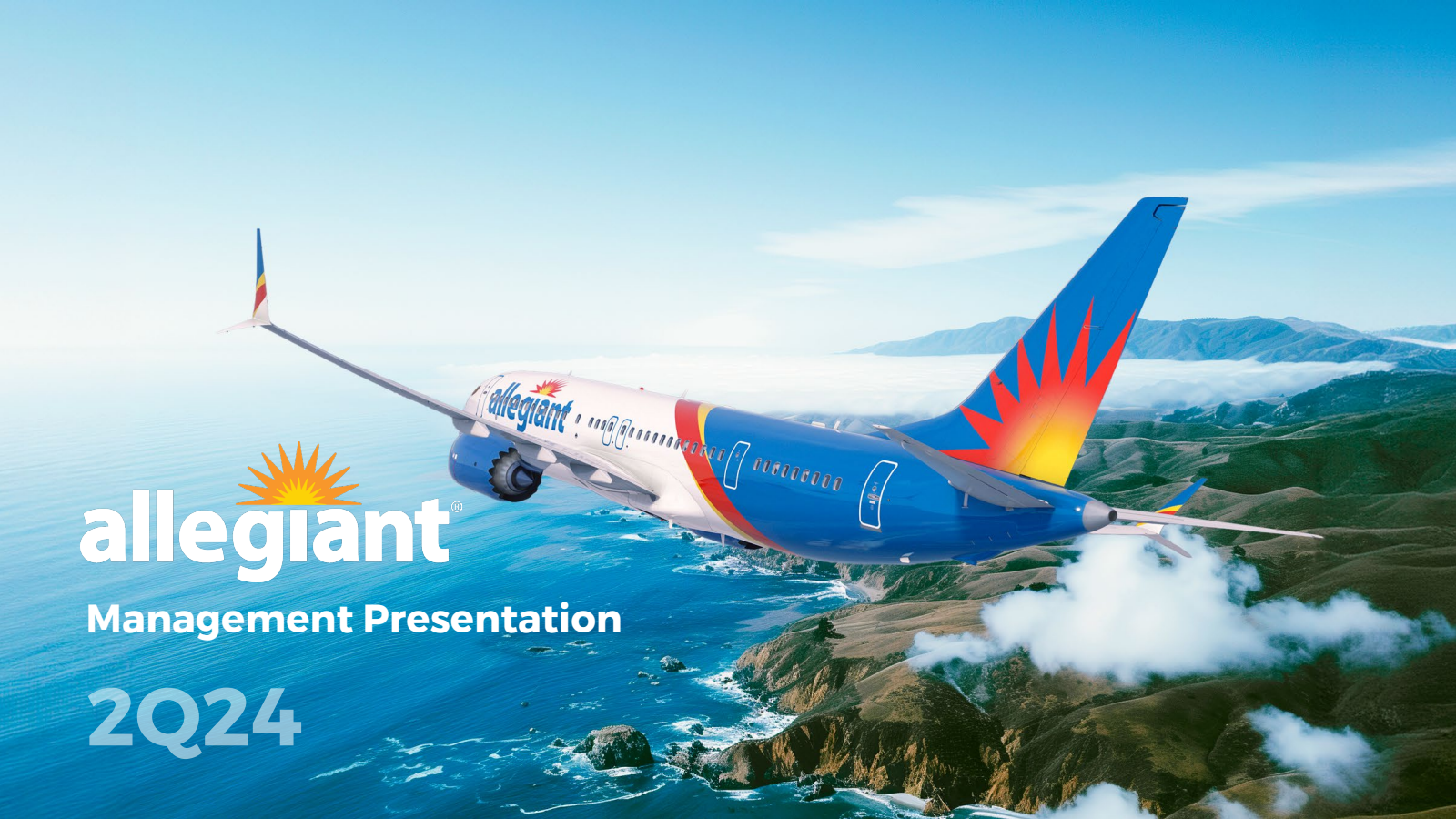 Allegiant Travel's Q2 2024 Slide Deck