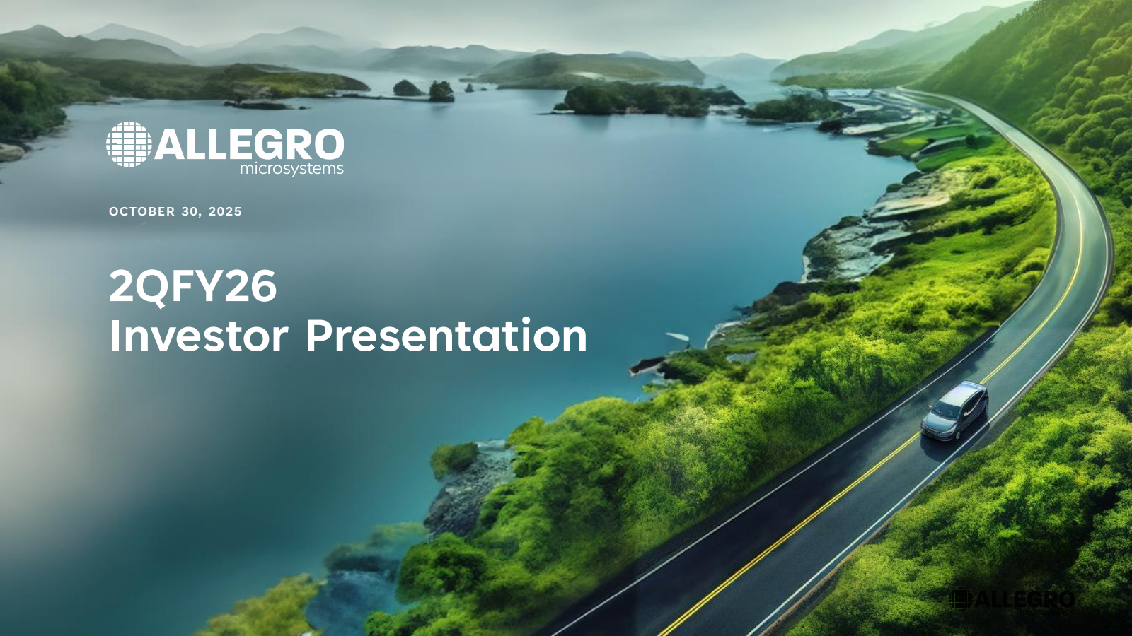 Allegro MicroSystems' Q2 2026 Slide Deck