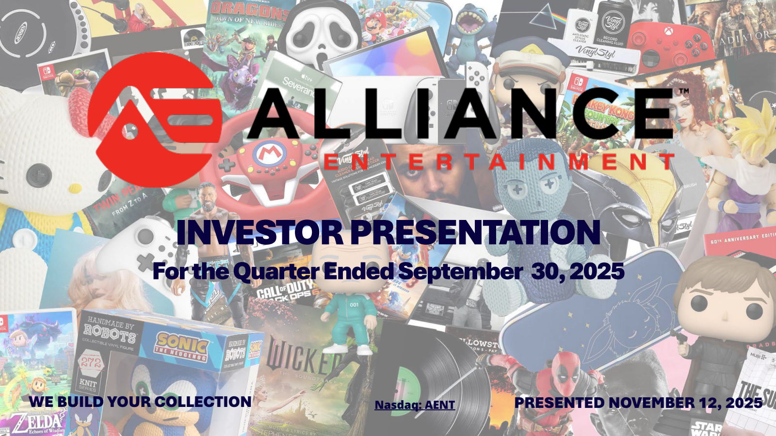 Alliance Entertainment's Q1 2026 Slide Deck