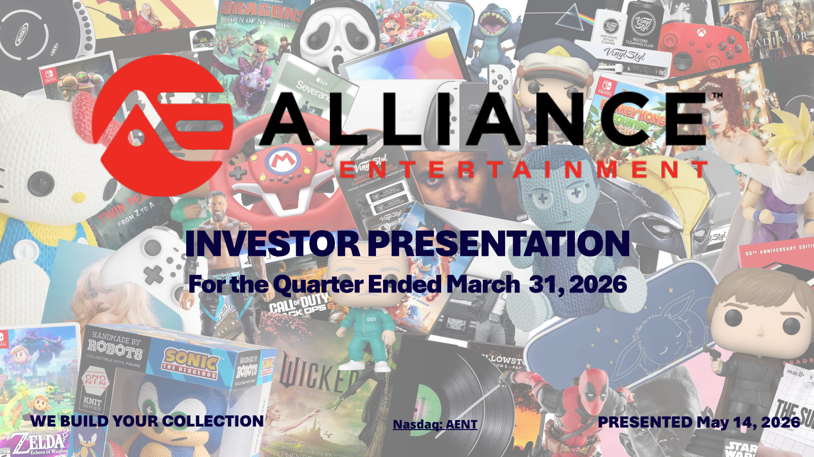 Alliance Entertainment's Q3 2026 Slide Deck