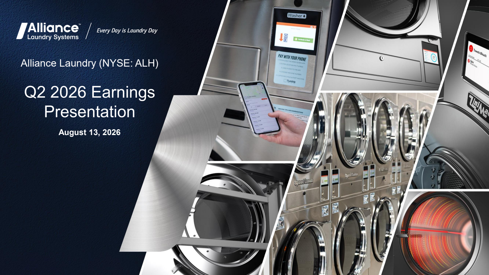 Alliance Laundry's Q2 2026 Slide Deck