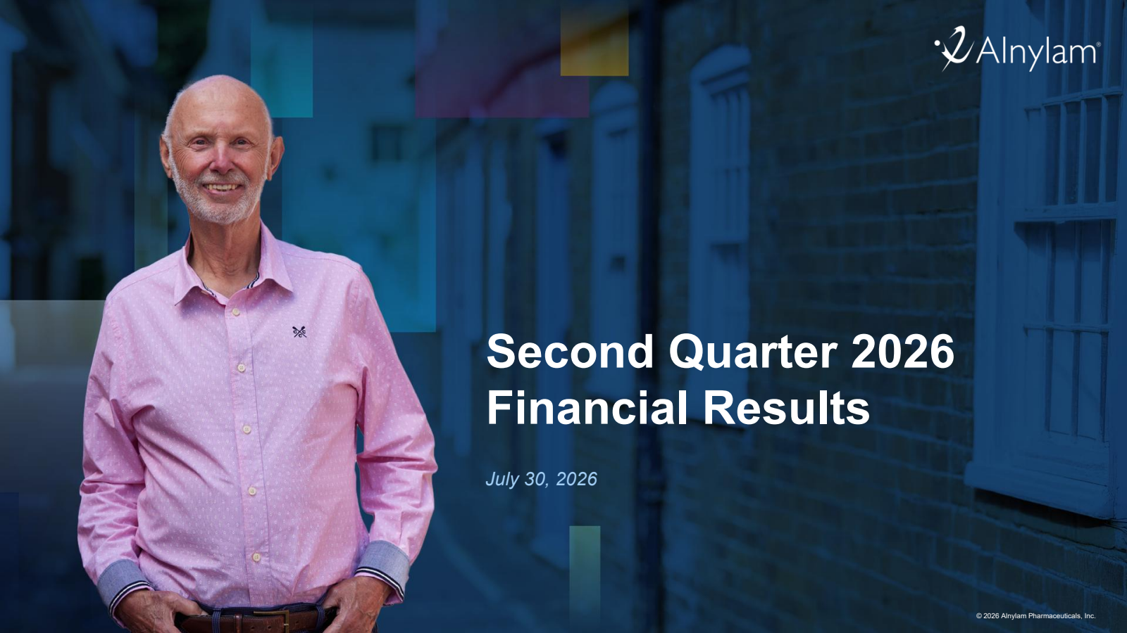 Alnylam Pharmaceuticals' Q2 2026 Slide Deck