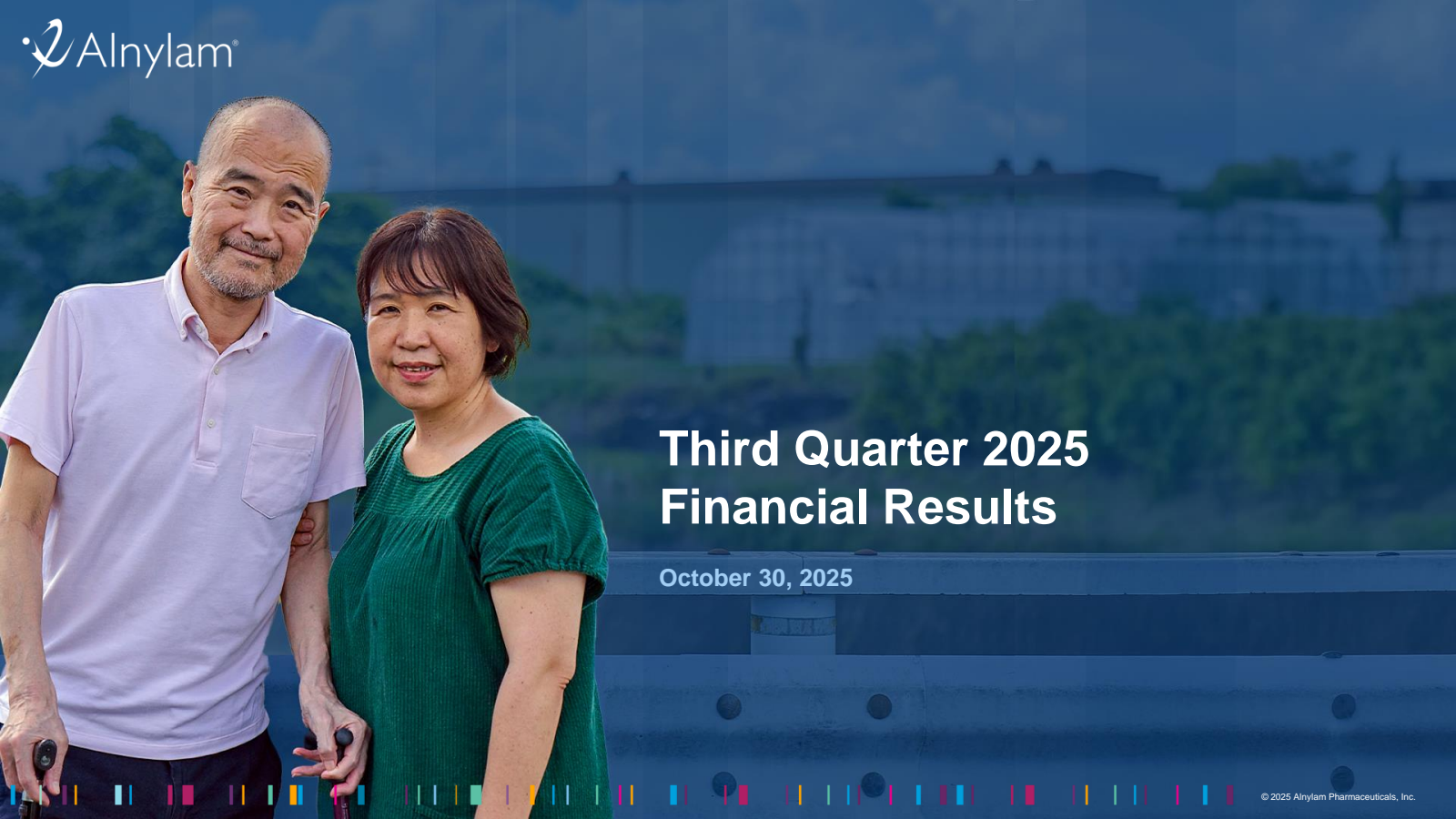 Alnylam Pharmaceuticals' Q3 2025 Slide Deck