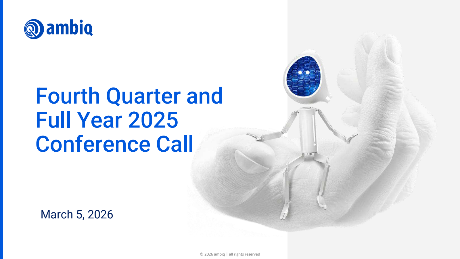 Ambiq Micro's Q4 2025 Slide Deck