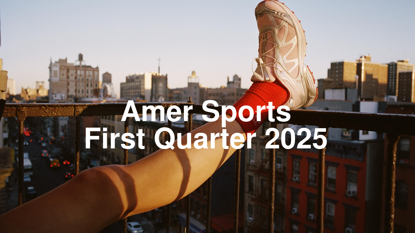 Amer Sports' Q1 2025 Slide Deck