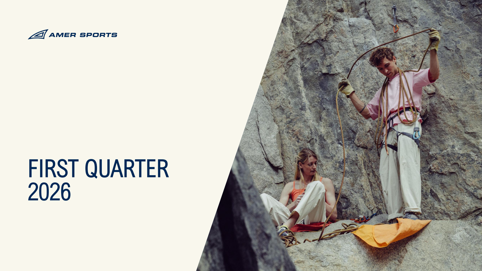 Amer Sports' Q1 2026 Slide Deck