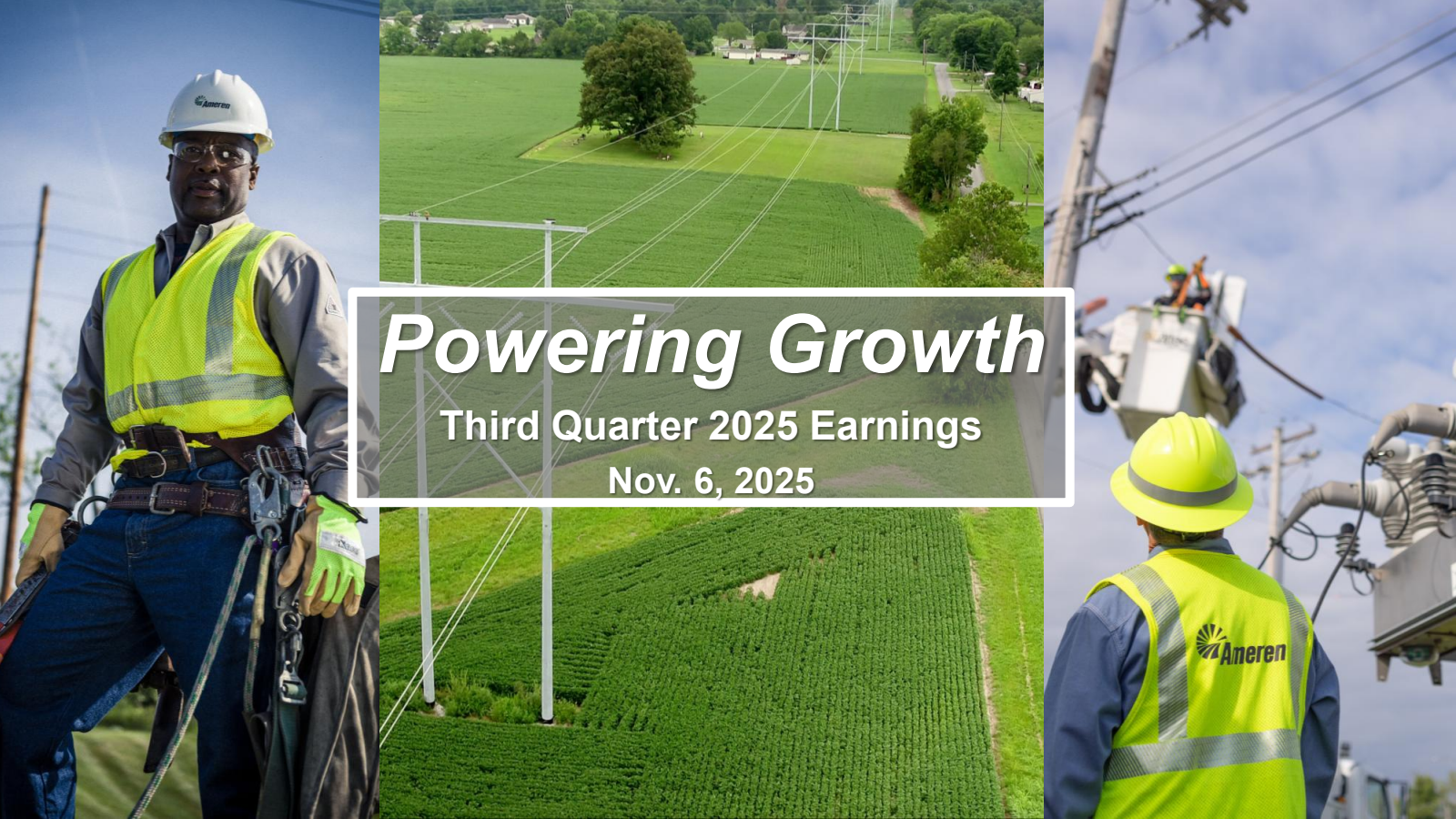 Ameren's Q3 2025 Slide Deck