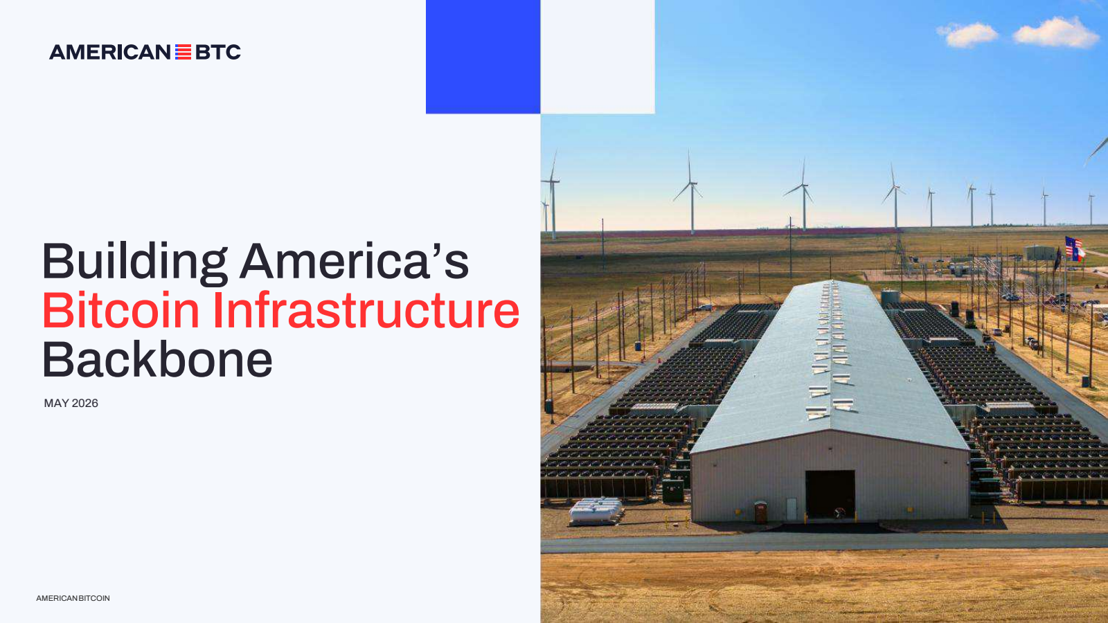 American Bitcoin's Q1 2026 Slide Deck