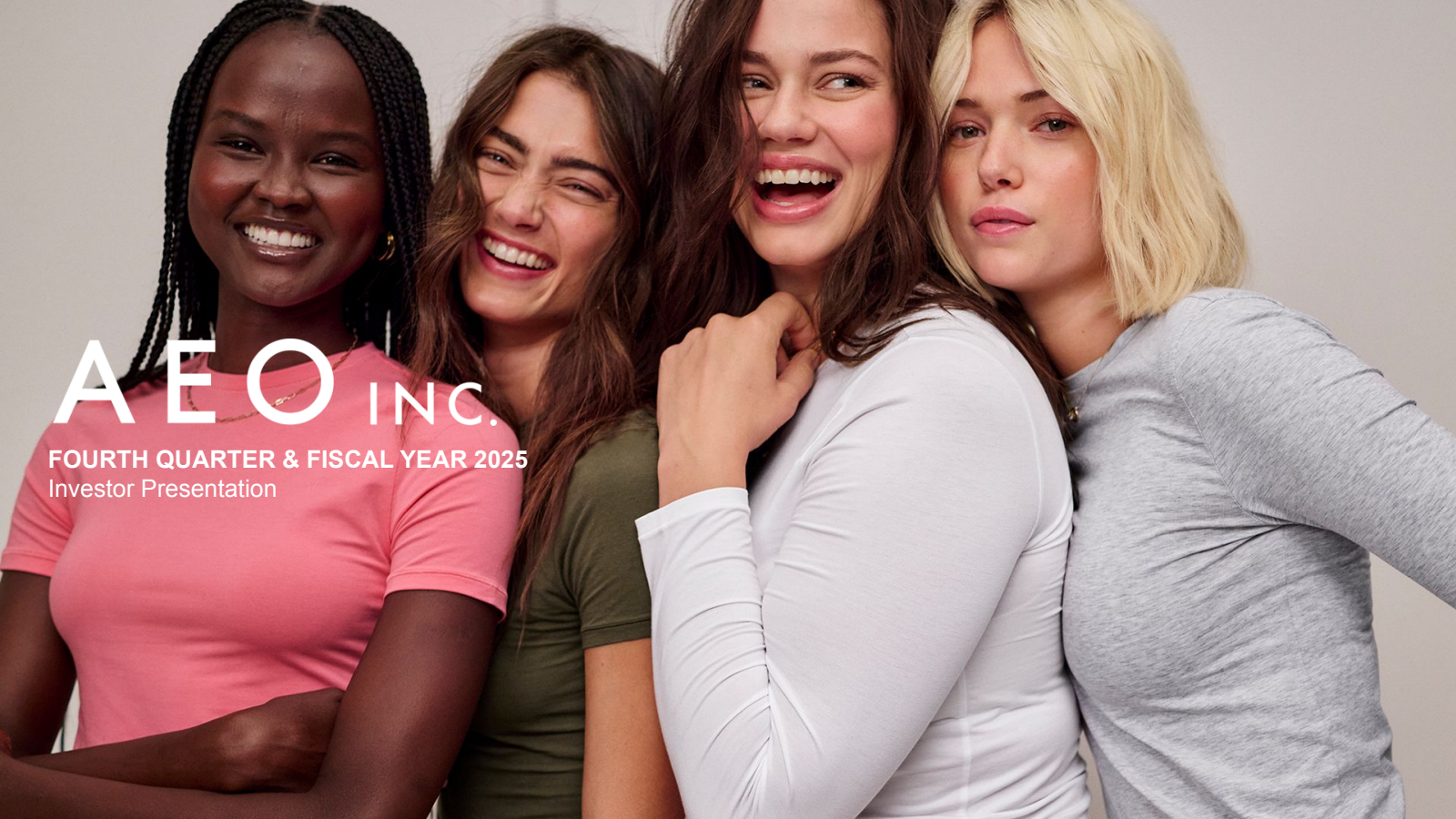 American Eagle Outfitters' Q4 2025 Slide Deck