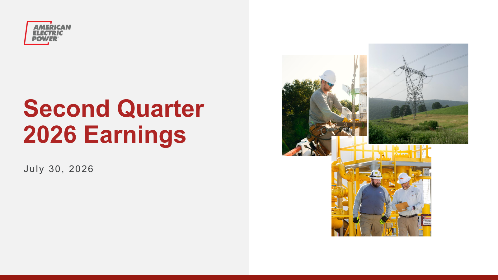 American Electric Power's Q2 2026 Slide Deck
