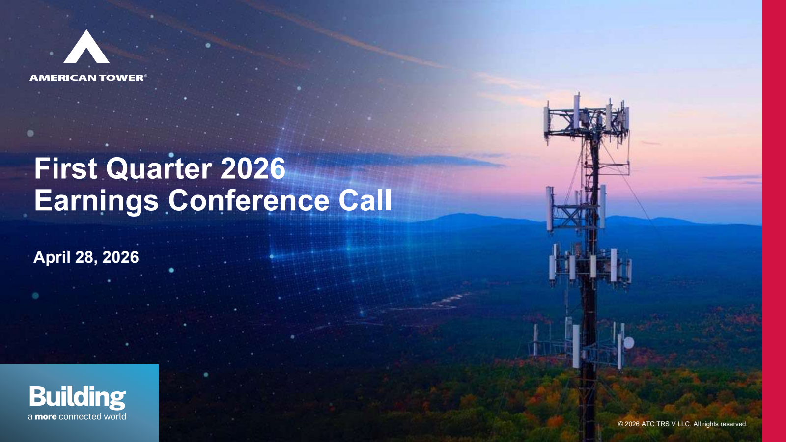 American Tower's Q1 2026 Slide Deck