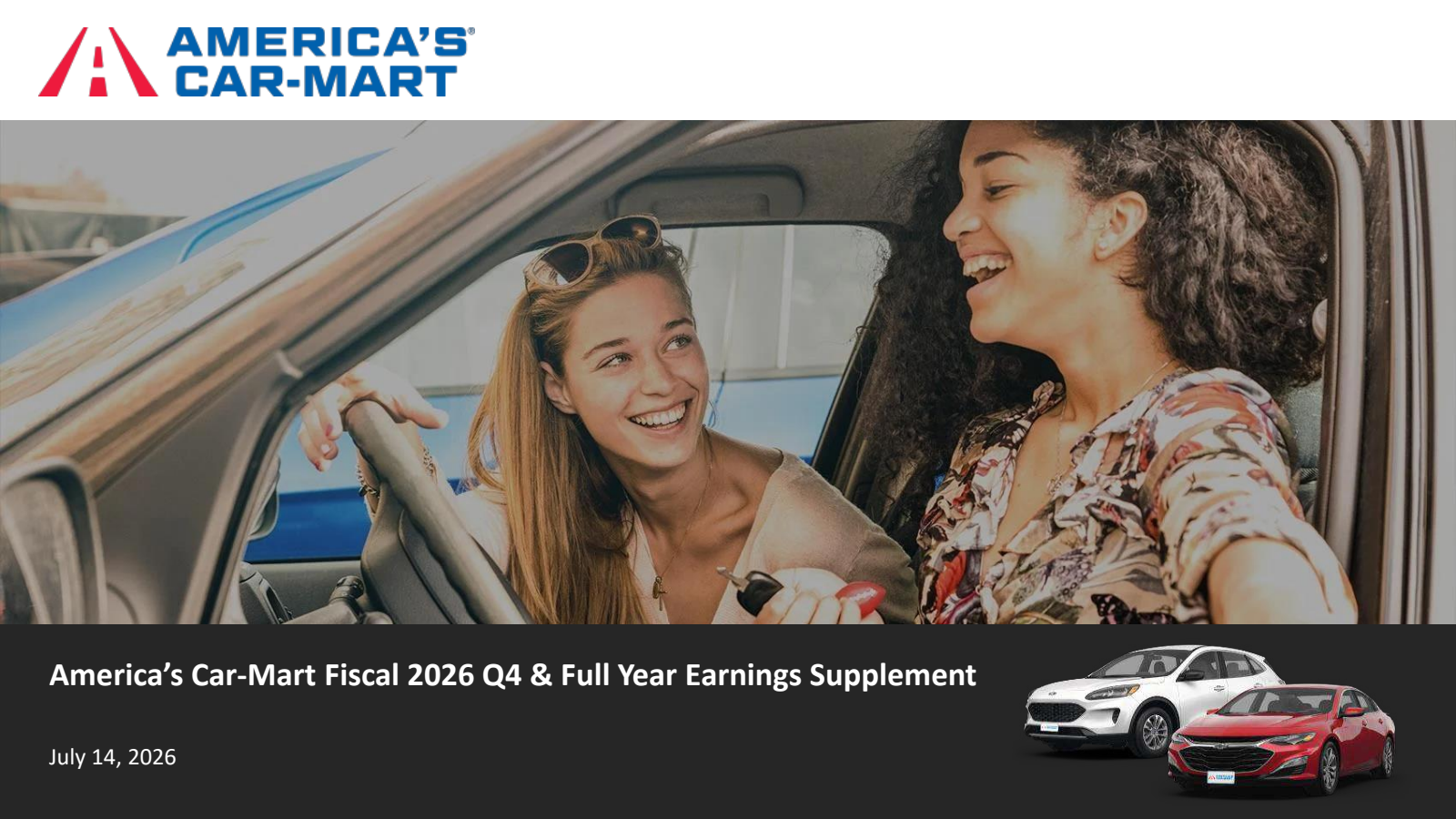 America's Car-Mart's Q4 2026 Slide Deck
