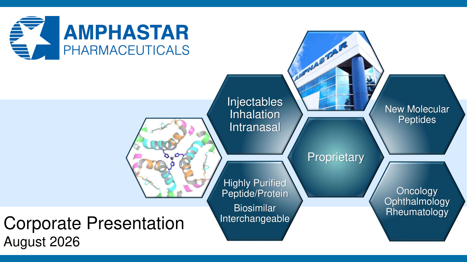 Amphastar Pharmaceuticals' Q2 2026 Slide Deck