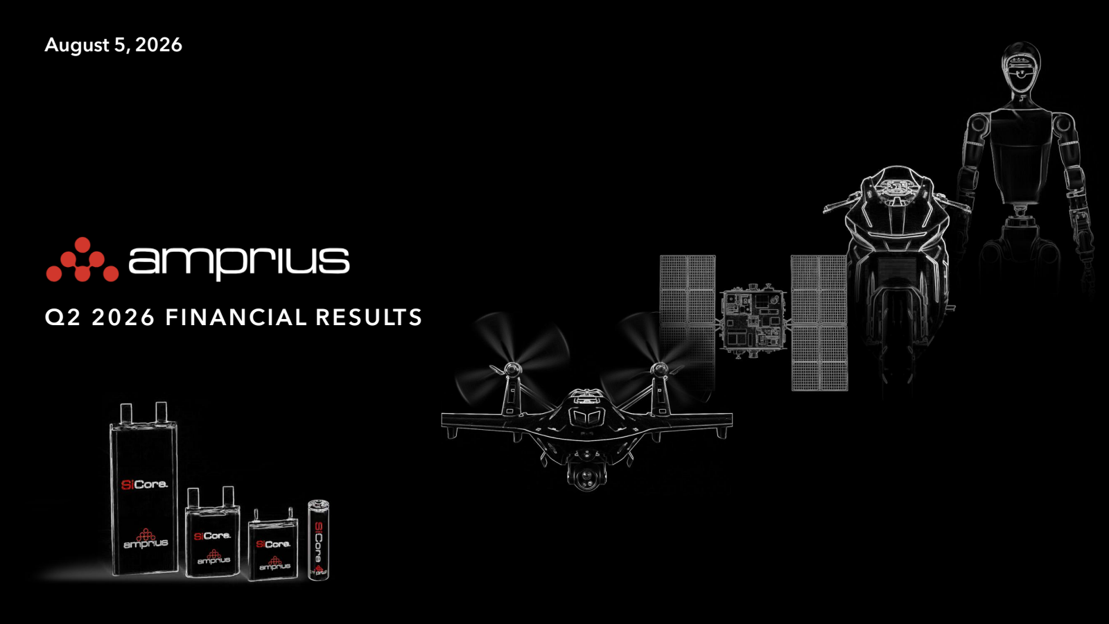 Amprius Technologies' Q2 2026 Slide Deck