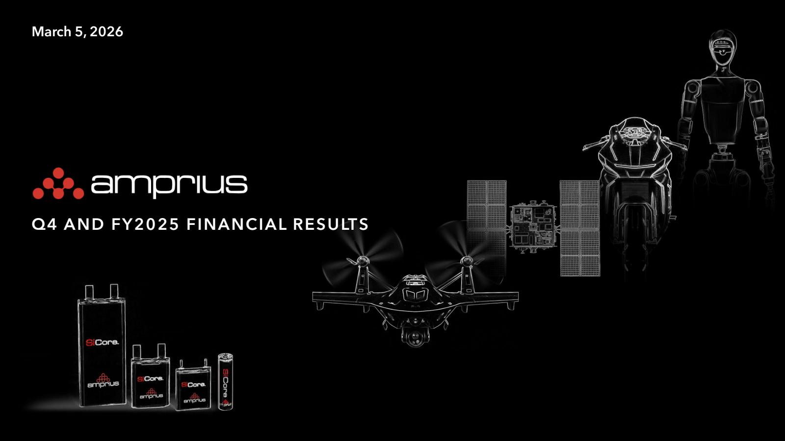 Amprius Technologies' Q4 2025 Slide Deck