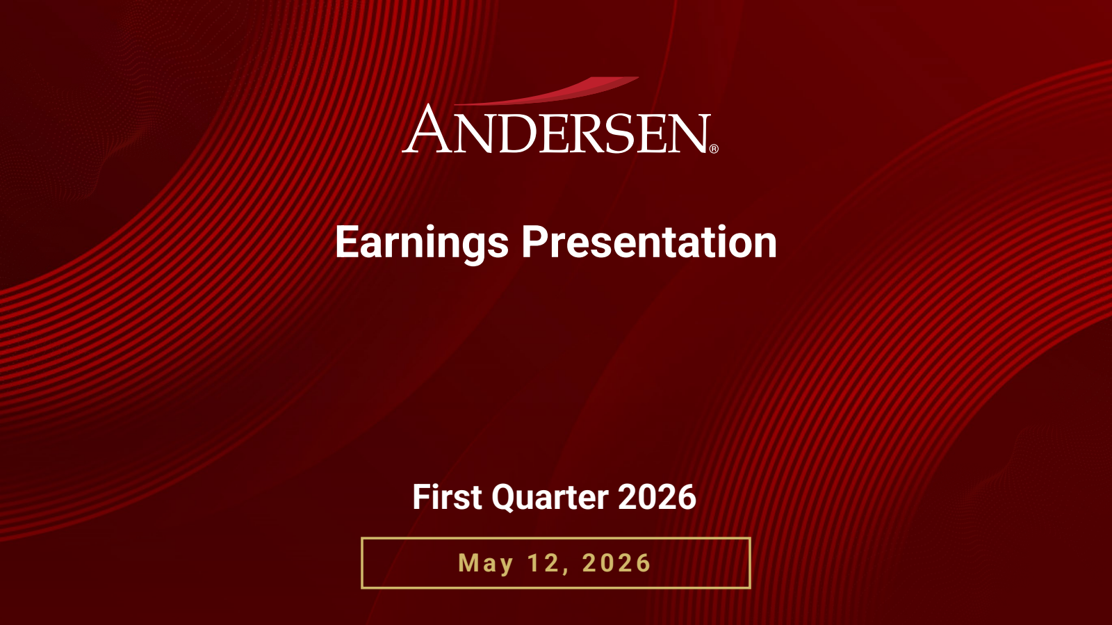 Andersen Group's Q1 2026 Slide Deck
