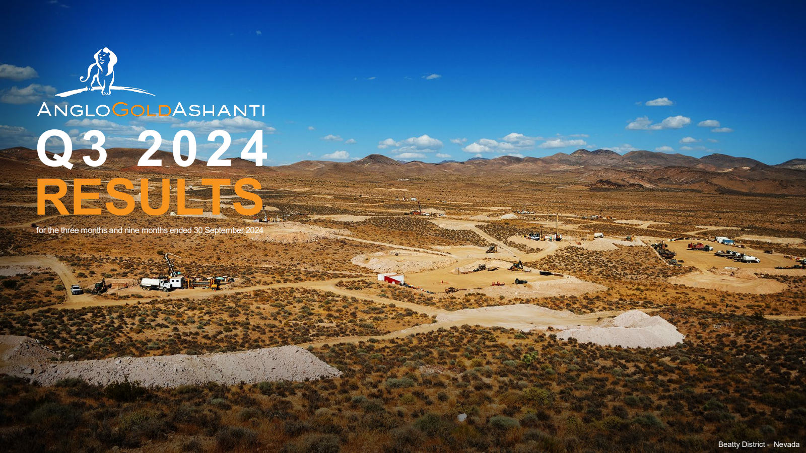 AngloGold Ashanti's Q3 2024 TU Slide Deck