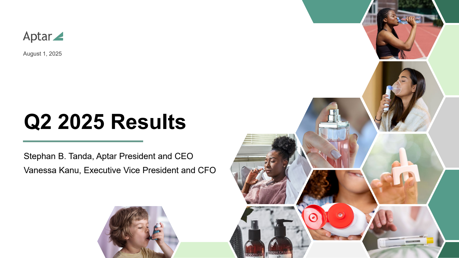 AptarGroup's Q2 2025 Slide Deck