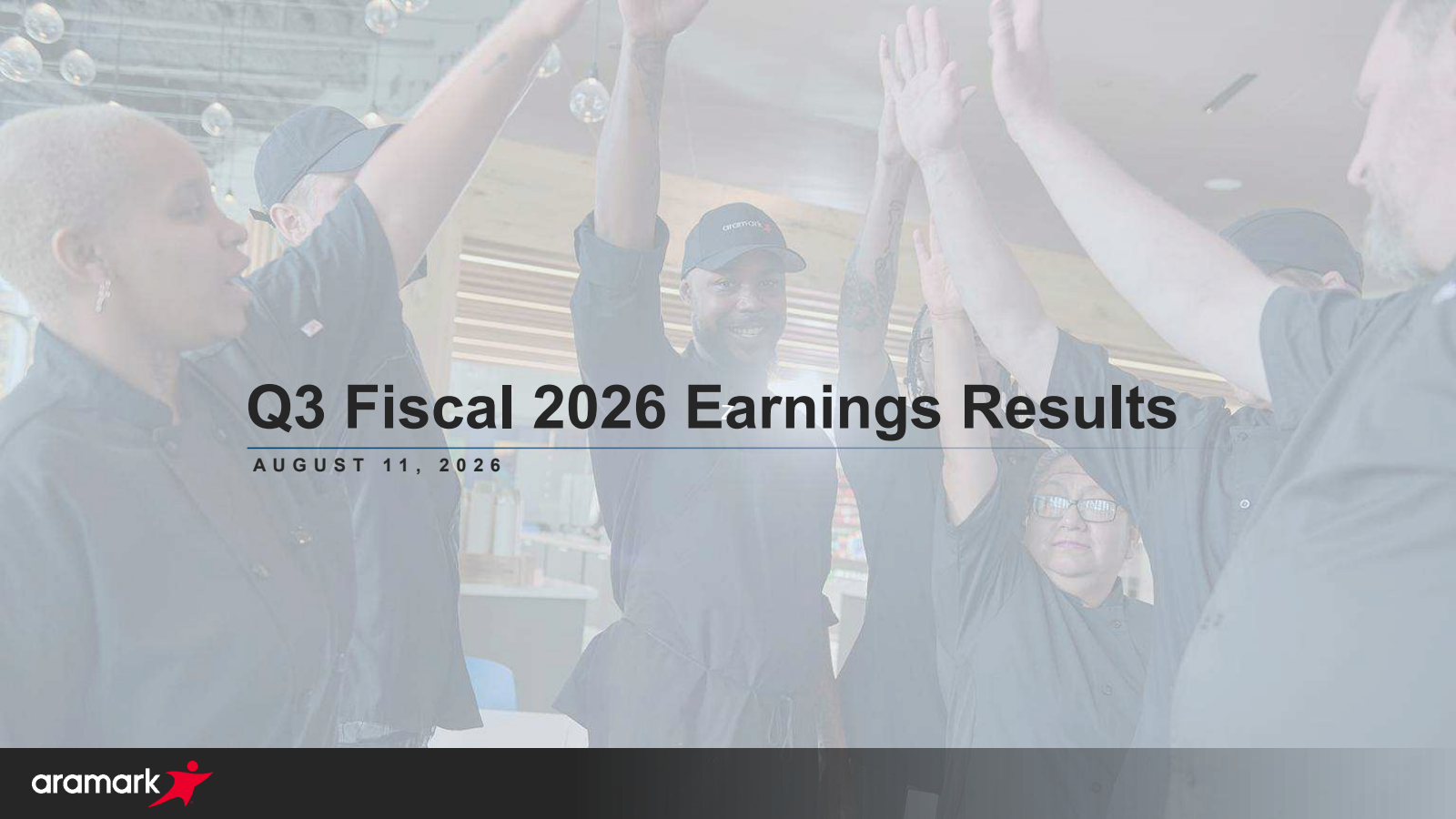 Aramark's Q3 2026 Slide Deck